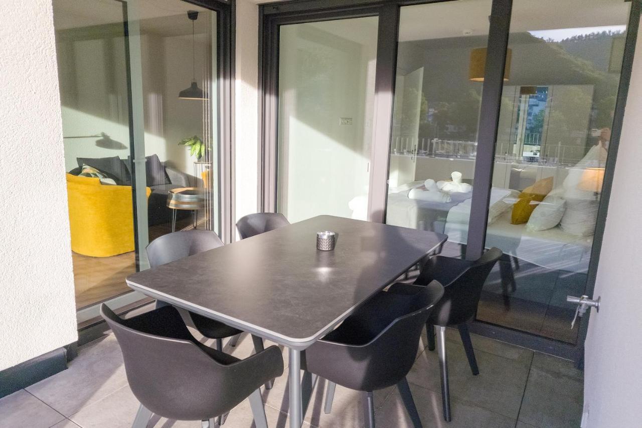 Vivamosel: Appartement Mit Mosel & Burgblick - Balkon - Parken - Aufzug - Fahrradraum Cochem Esterno foto