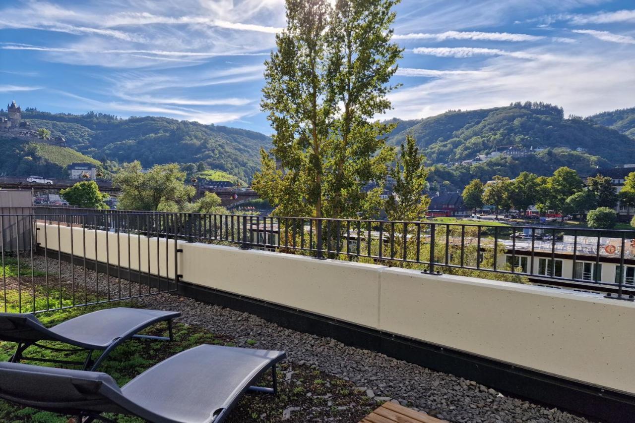 Vivamosel: Appartement Mit Mosel & Burgblick - Balkon - Parken - Aufzug - Fahrradraum Cochem Esterno foto