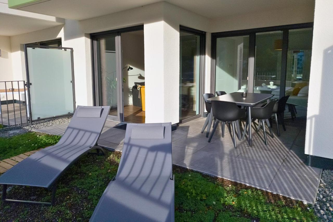 Vivamosel: Appartement Mit Mosel & Burgblick - Balkon - Parken - Aufzug - Fahrradraum Cochem Esterno foto